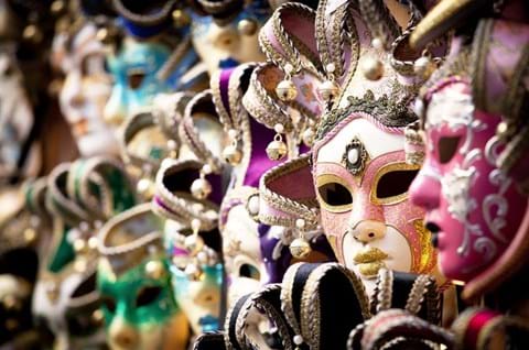 Purchase a Venetian Mask on a guided trip to Venice image