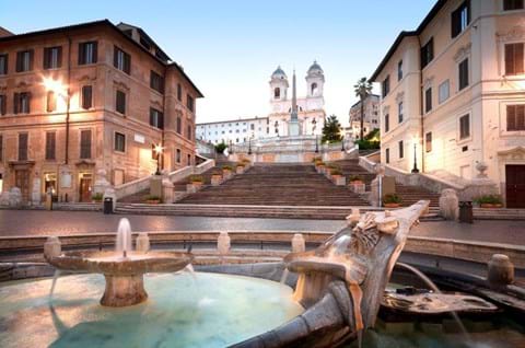 Witness The Spanish Steps At Leisure image